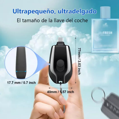 LLAVERO BATERÍA PORTÁTIL
