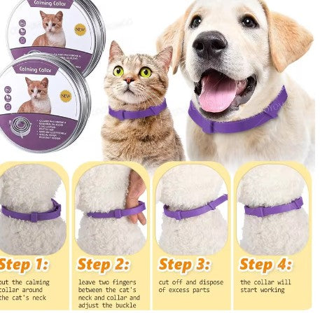 COLLAR CALMANTE PARA PERRO COMBO X 2