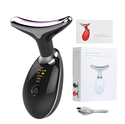 NUEVO MASAJEADOR FACIAL TERAPIA LUZ ROJA
