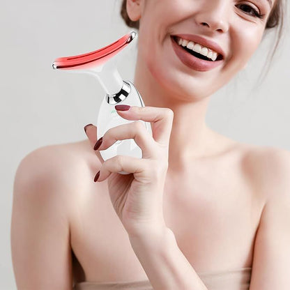 NUEVO MASAJEADOR FACIAL TERAPIA LUZ ROJA