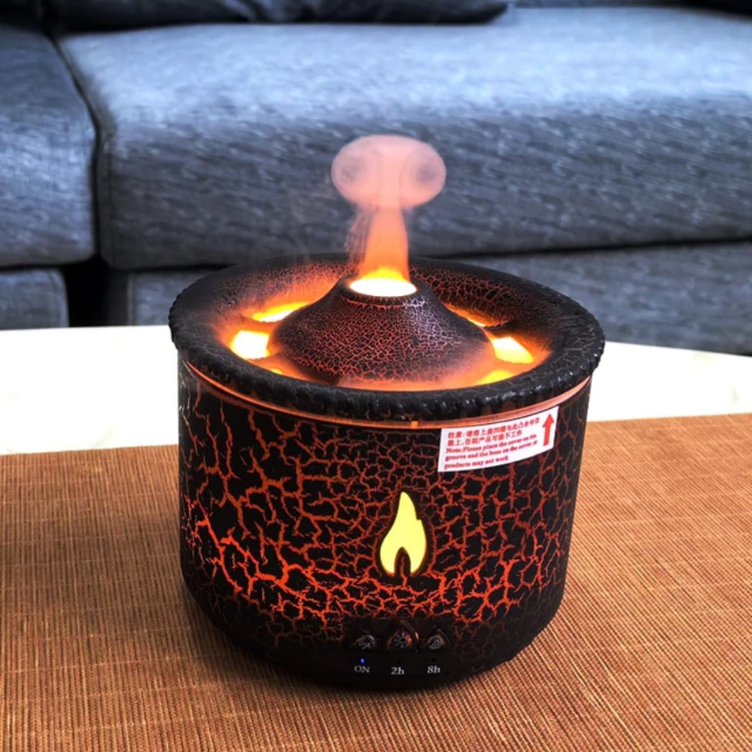 NUEVO HUMIDIFICADOR VOLCAN DIFUSOR DE AROMAS