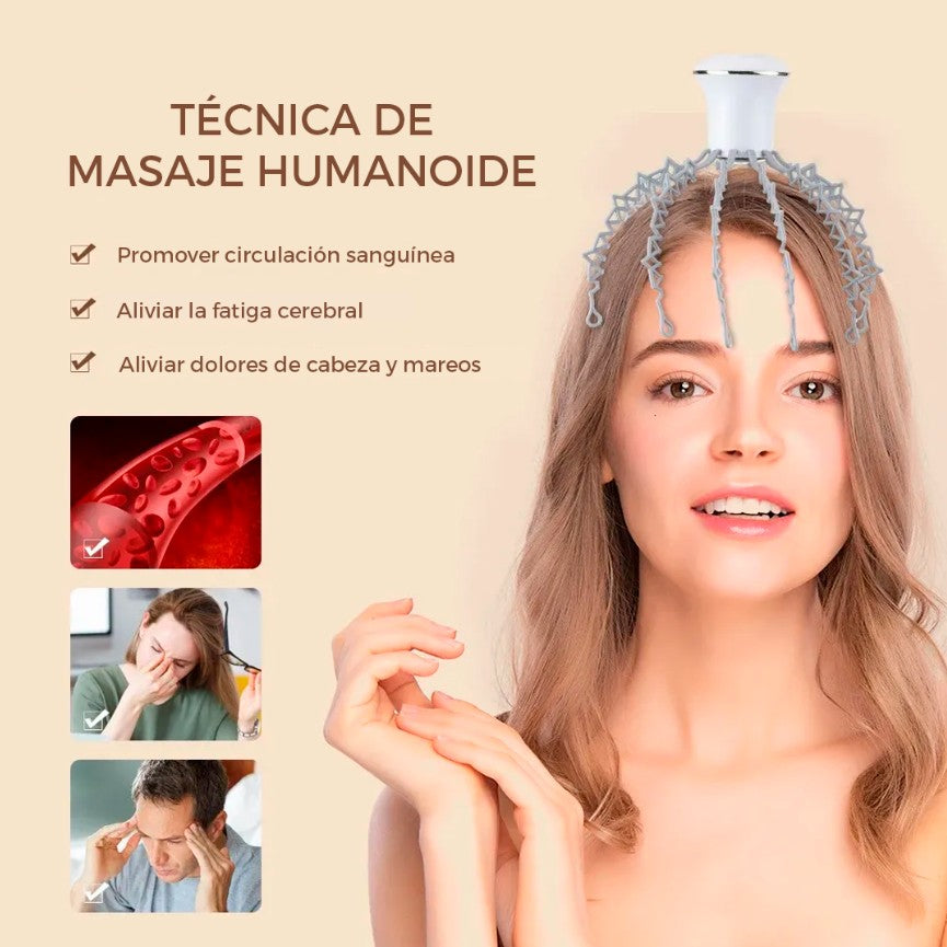 MASAJEADOR DE CABEZA ELÉCTRICO