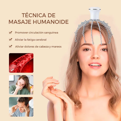 MASAJEADOR DE CABEZA ELÉCTRICO