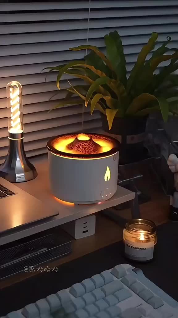 NUEVO HUMIDIFICADOR VOLCAN DIFUSOR DE AROMAS
