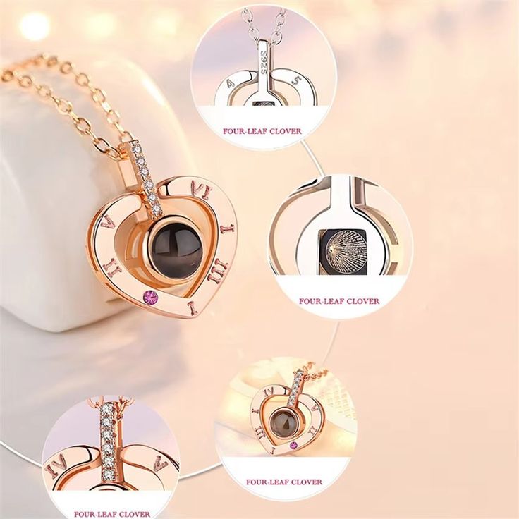NUEVO COLLAR TE AMO CORAZÓN 100 IDIOMAS