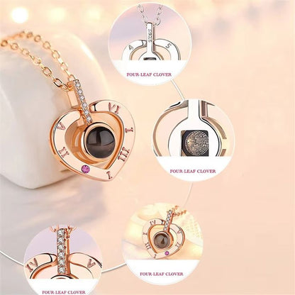NUEVO COLLAR TE AMO CORAZÓN 100 IDIOMAS