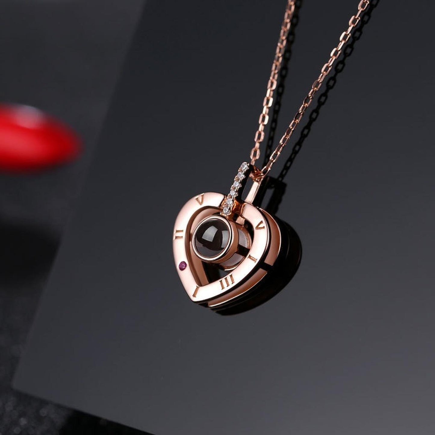 NUEVO COLLAR TE AMO CORAZÓN 100 IDIOMAS