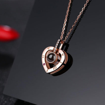 NUEVO COLLAR TE AMO CORAZÓN 100 IDIOMAS