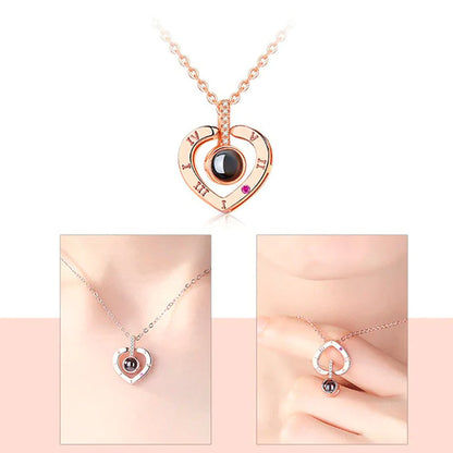 NUEVO COLLAR TE AMO CORAZÓN 100 IDIOMAS