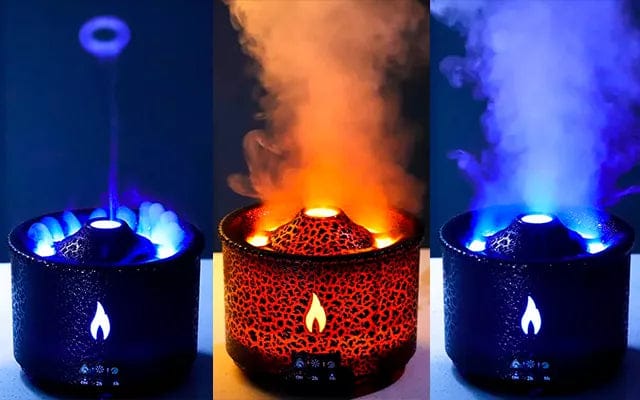 NUEVO HUMIDIFICADOR VOLCAN DIFUSOR DE AROMAS