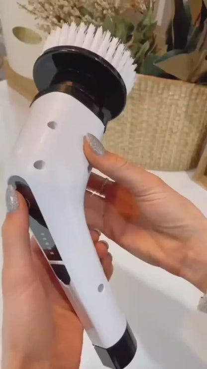 NUEVO CEPILLO DE LIMPIEZA RECARGABLE CON 9 CA