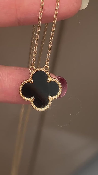 COMBO COLLAR Y PULSERA TRÉBOL CUATRO HOJAS