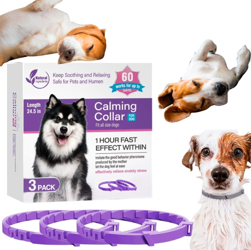 COLLAR CALMANTE PARA PERRO COMBO X 2