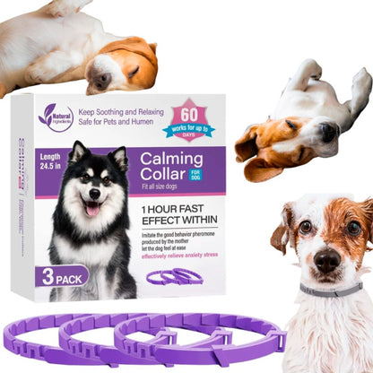 COLLAR CALMANTE PARA PERRO COMBO X 2