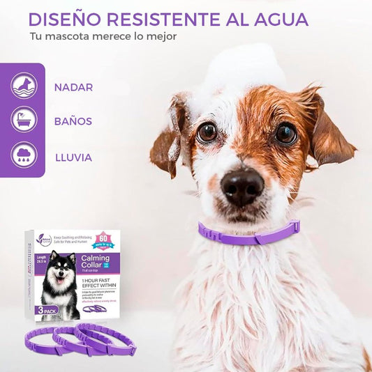 COLLAR CALMANTE PARA PERRO COMBO X 2