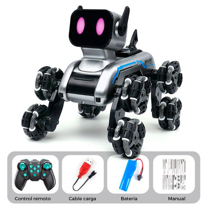 PERRO ROBOT INTELIGENTE CONTROL REMOTO